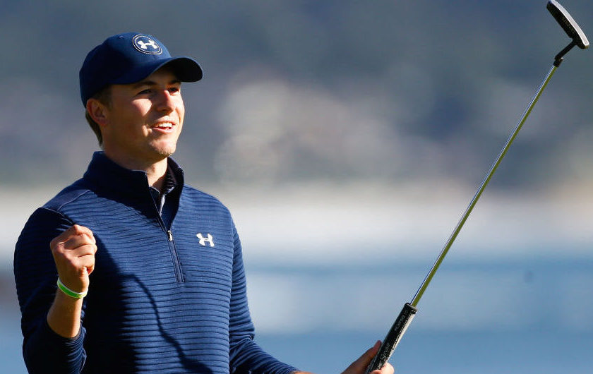 PGA: Spieth controlla e sbanca Pebble Beach