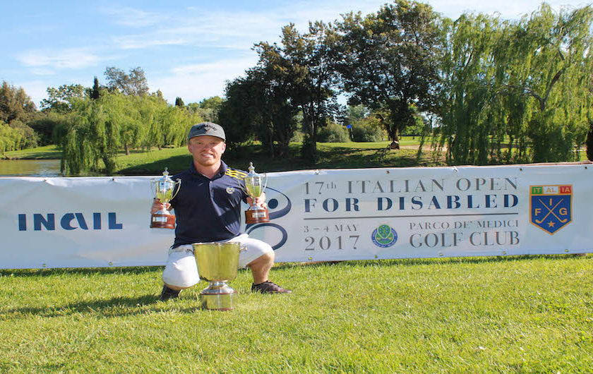 Lo svedese Joakim Bjorkman Campione dell’Italian Open for Disabled