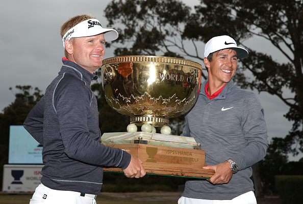 during day four of the World Cup of Golf at Kingston Heath Golf Club on November 27, 2016 in Melbourne, Australia.