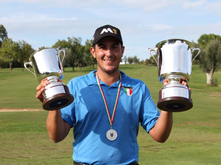 Luca Cianchetti ha vinto l’Abruzzo Open