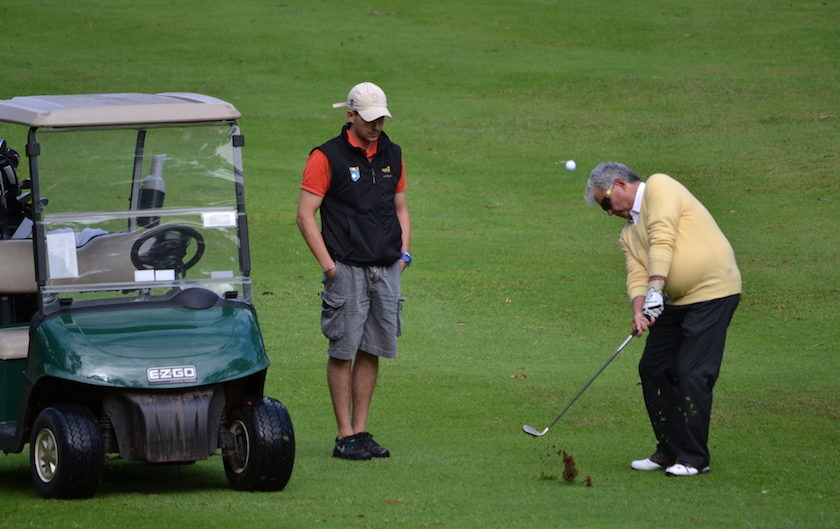 Azzurro anche il grande golf blind