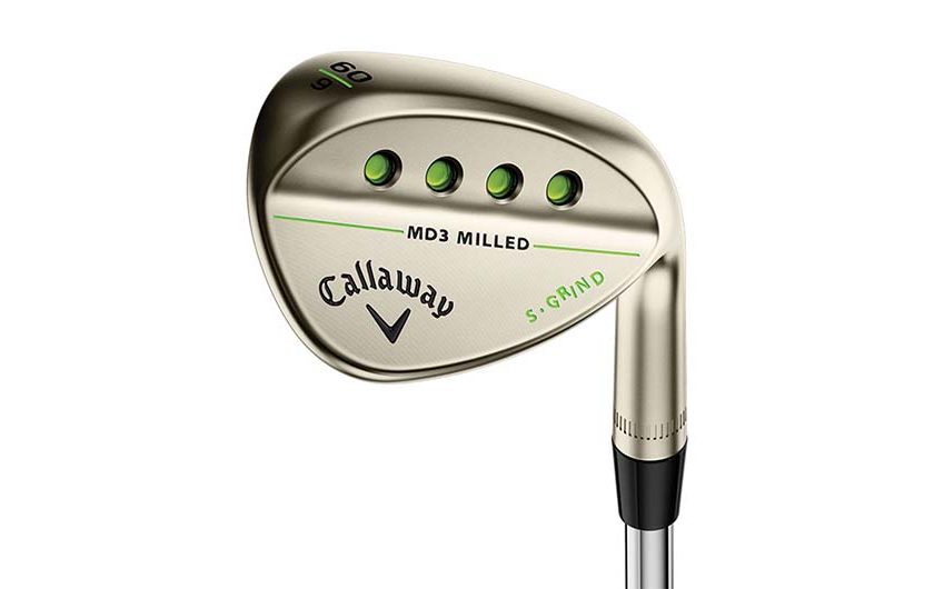 Callaway Mack Daddy 3 Milled wedge Gold Nickel