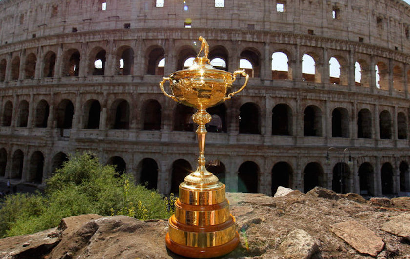 Risultati immagini per ryder cup rome colosseo