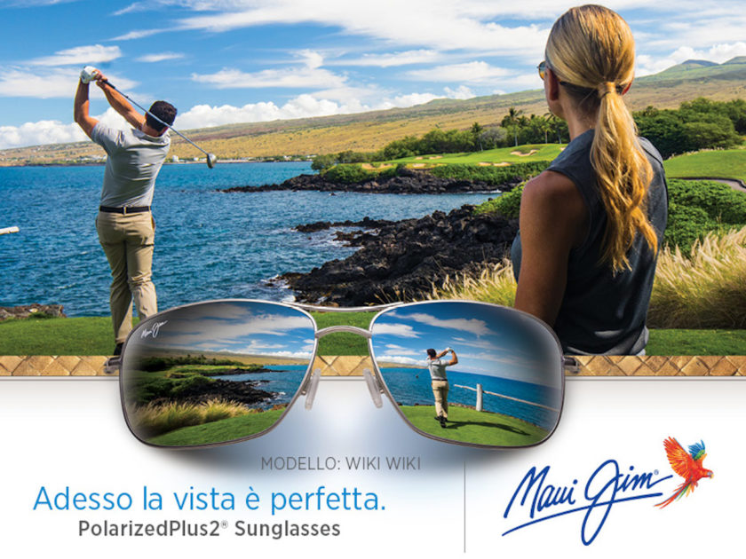 Con i nuovi occhiali Maui Jim tanti par in vista