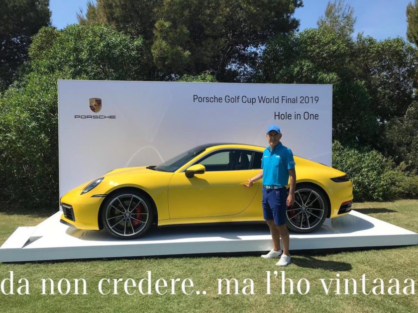 Colpo grosso alla finale della Porsche Golf Cup