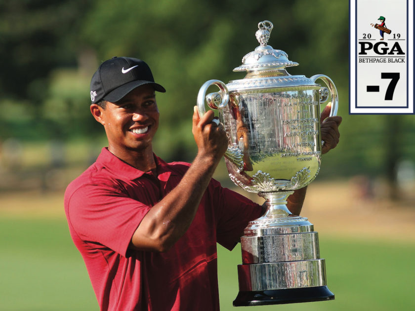 PGA Championship: Tiger prova <br/>il Black Course