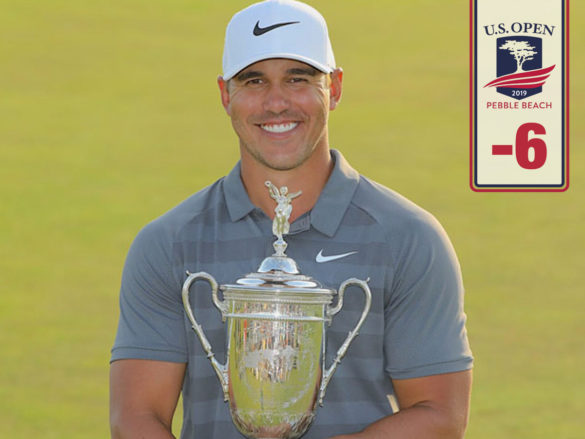 Brooks Koepka dopo il successo del 2018 allo U.S. Open