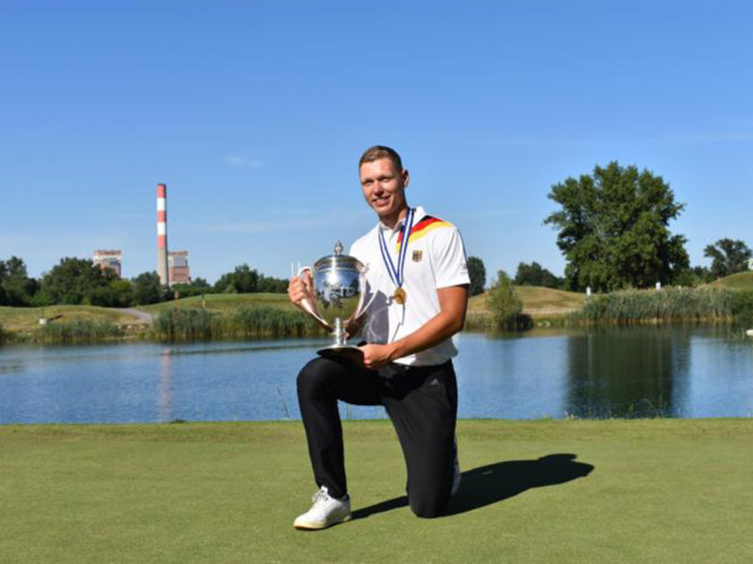 Matthias Schmid vince l’European Amateur Championship; 28° Cristoni