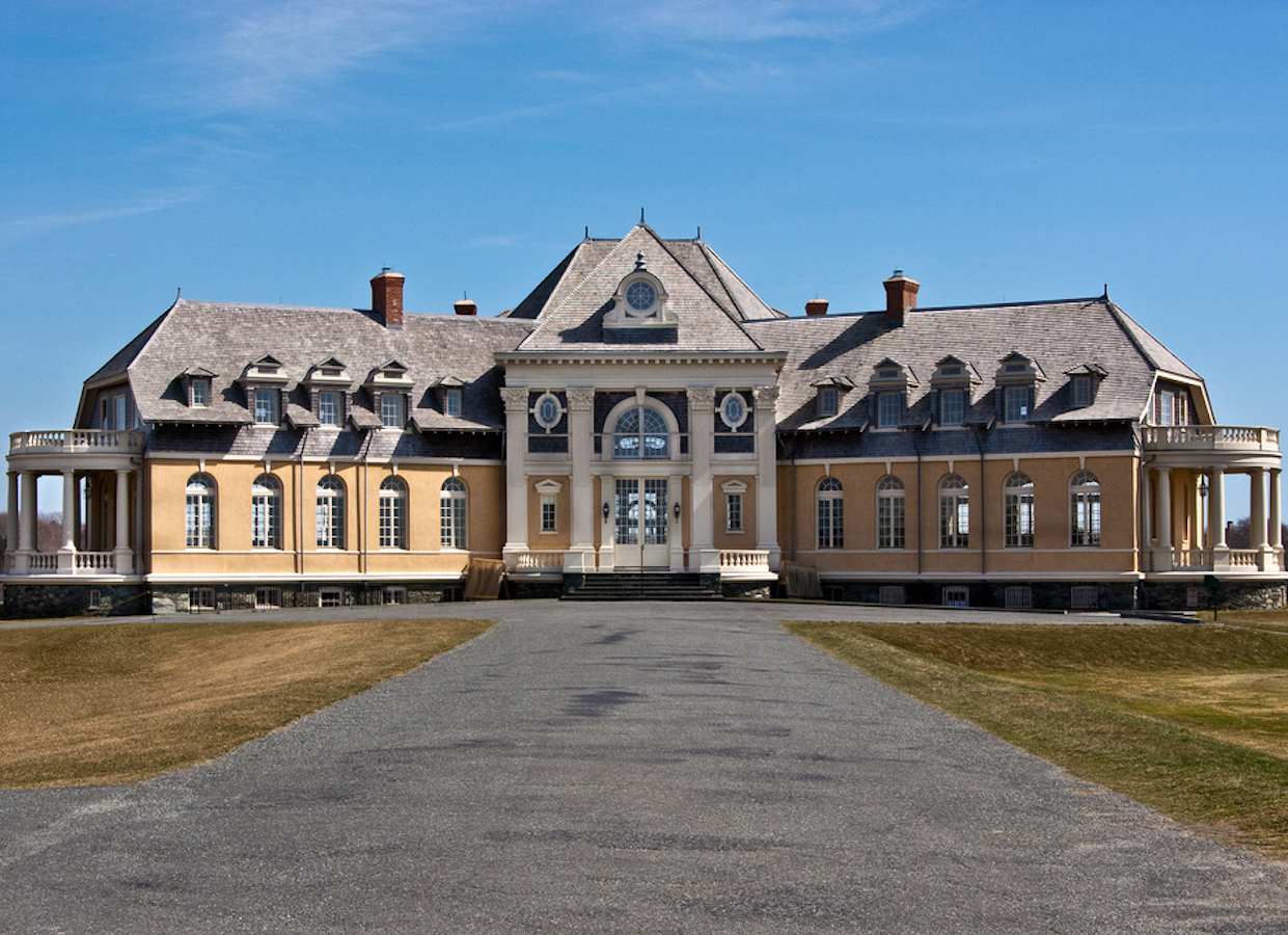 La clubhouse del Newport Golf and Country Club, nel Rhoede Islan, sede del primo U.S. Open nel 1895