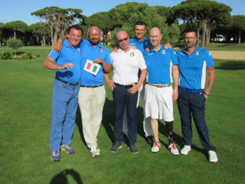 Italia 6ª nell’European Nations Cup for Golfers with Disability