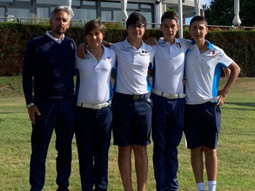 Game, set and match italiano al Belgian International Golf Championship Boys U14