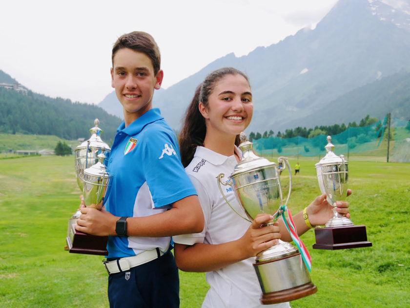 Marco Florioli e Lorena Rossettin hanno vinto i Campionati Nazionali Pulcini e Pulcine