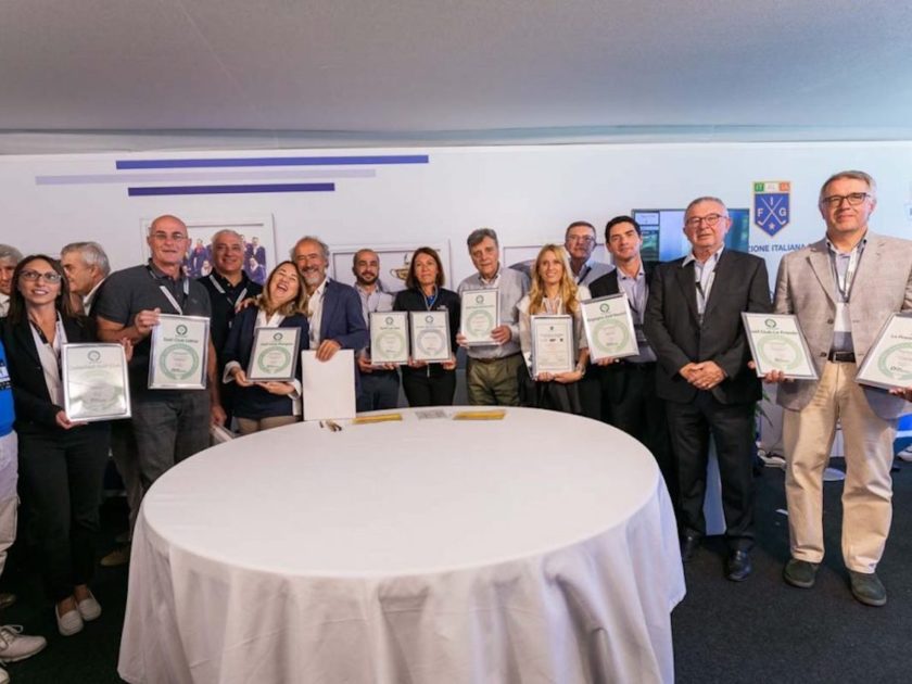 Premiati i Circoli più verdi d’Italia