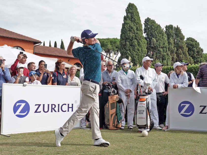 Justin Rose star del torneo promosso da Zurich Italia all’Acquasanta