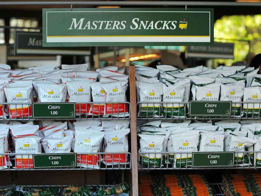 Che fine fanno gli snack del Masters?