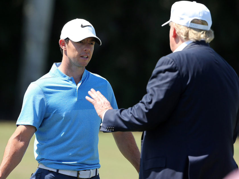 McIlroy contro Trump: “È un irresponsabile, non giocherò mai più con lui”