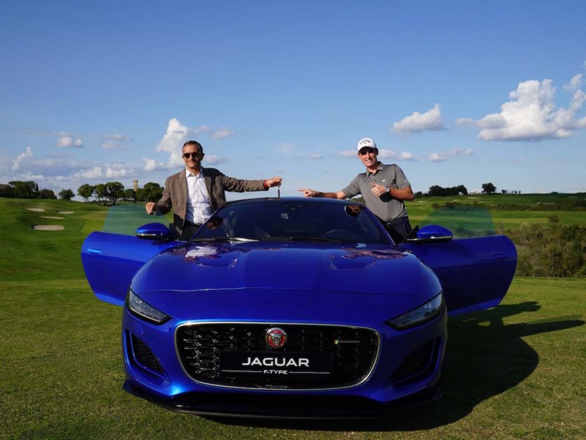 Renato Paratore nuovo ambassador golf Jaguar