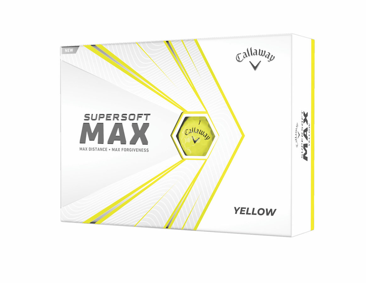 Callaway Supersoft Max 2021 Yellow