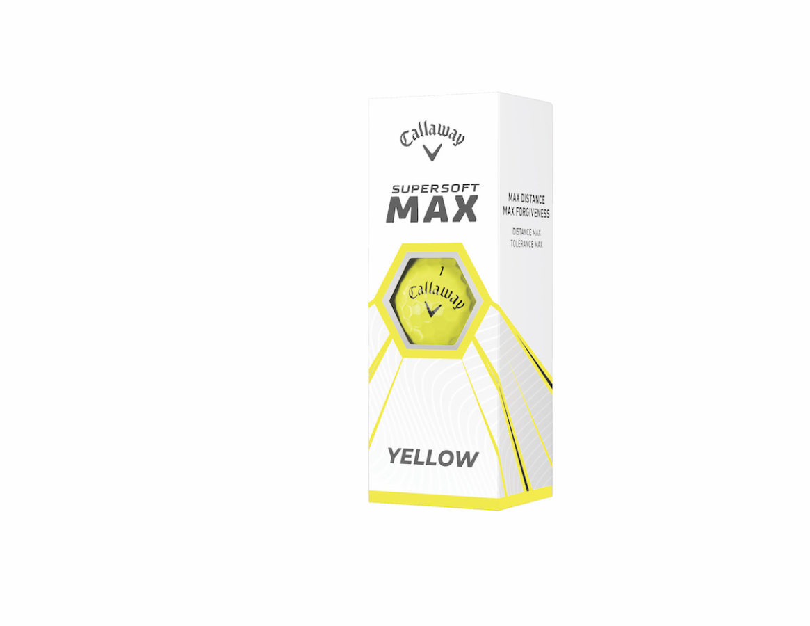 Callaway Supersoft Max 2021 Yellow