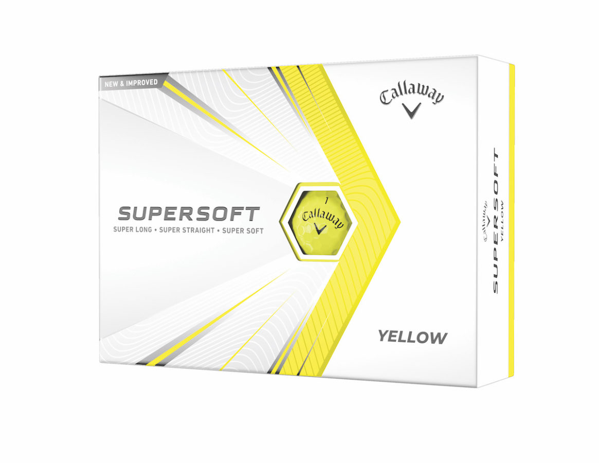 Callaway Supersoft 2021 Yellow