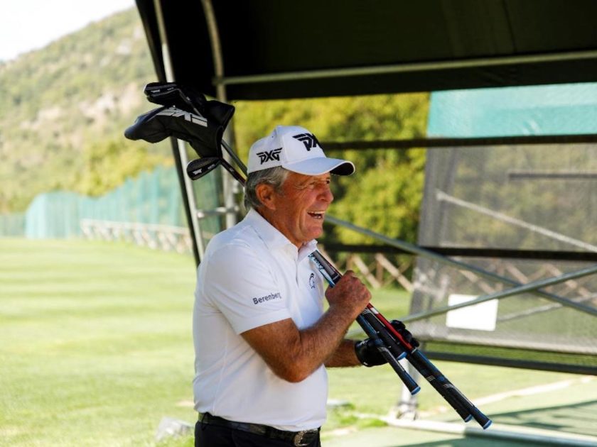 Gary Player in visita all’Antognolla Golf