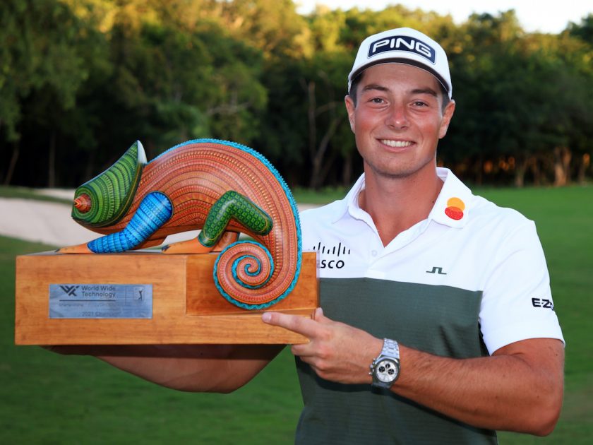 PGA: Viktor Hovland vince in Messico