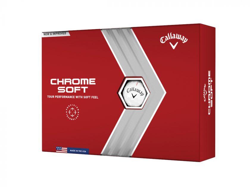 Callaway: ecco la Chrome Soft 2022