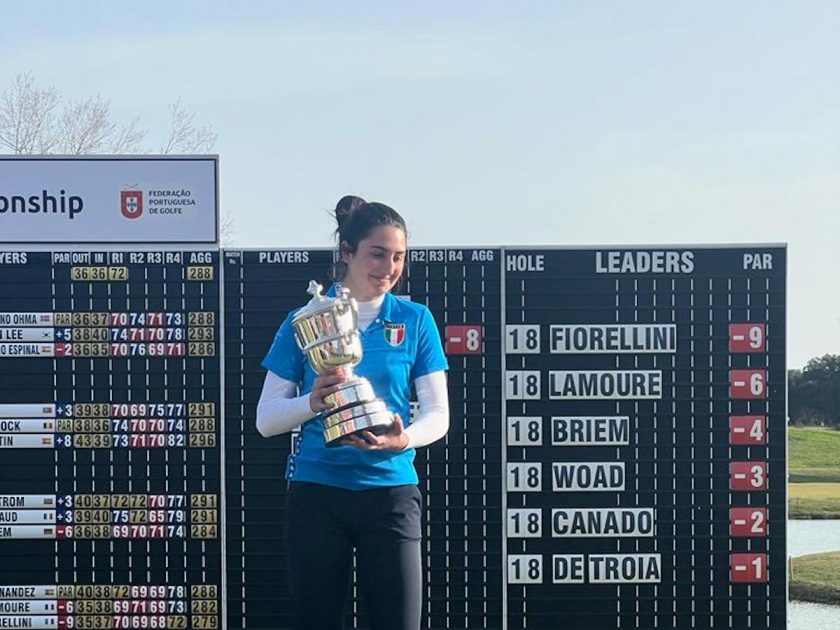 Francesca Fiorellini vince il Portuguese International Ladies Amateur