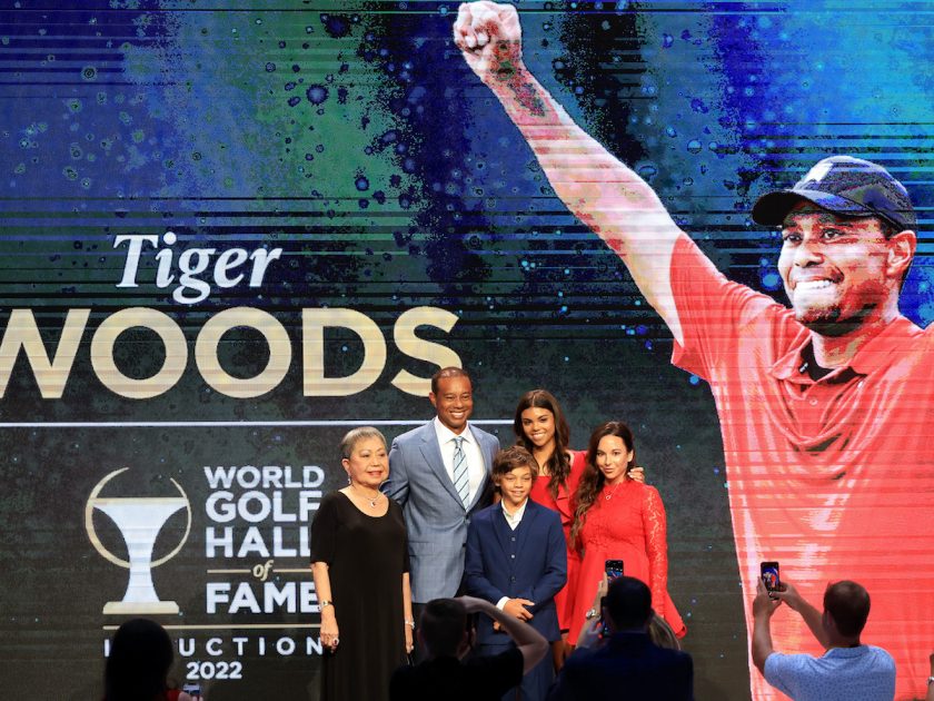 Tiger, la stella della Hall of Fame