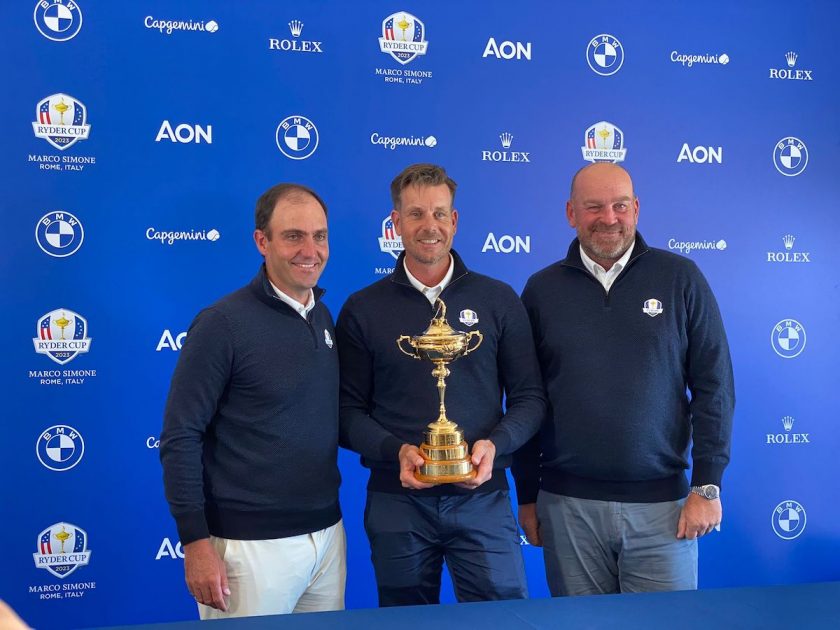 Edoardo Molinari, vice capitano di Ryder Cup 2023