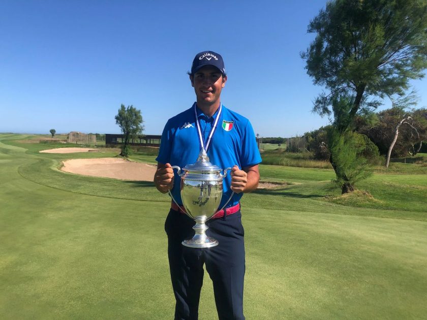 Filippo Celli trionfa all’European Amateur Championship