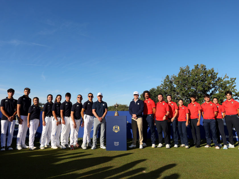 Ryder Cup Year to Go: al Marco Simone i capitani in campo con i ragazzi