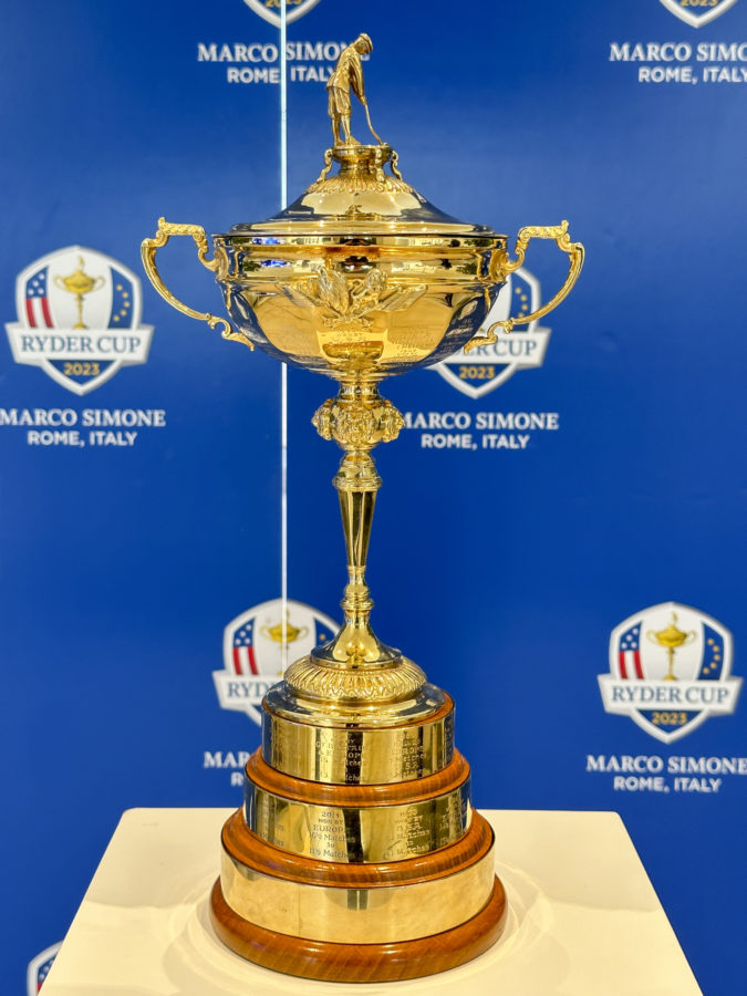 Il trofeo della Ryder Cup