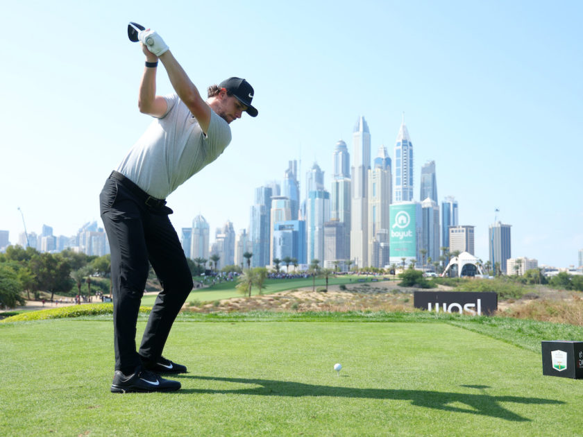 Hero Dubai Desert Classic: trio in testa. Out i tre italiani