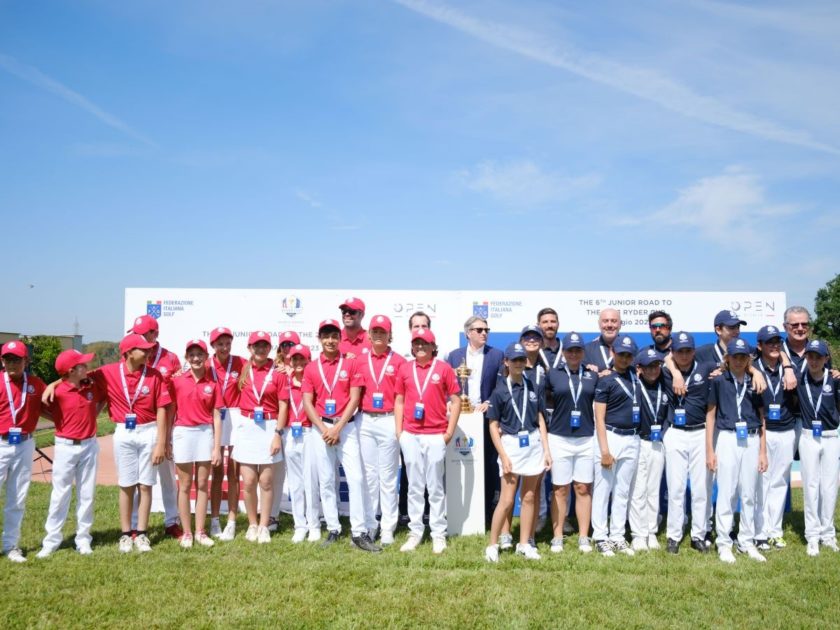 La sesta “Junior Road to the 2023 Ryder Cup” va al Team Italia