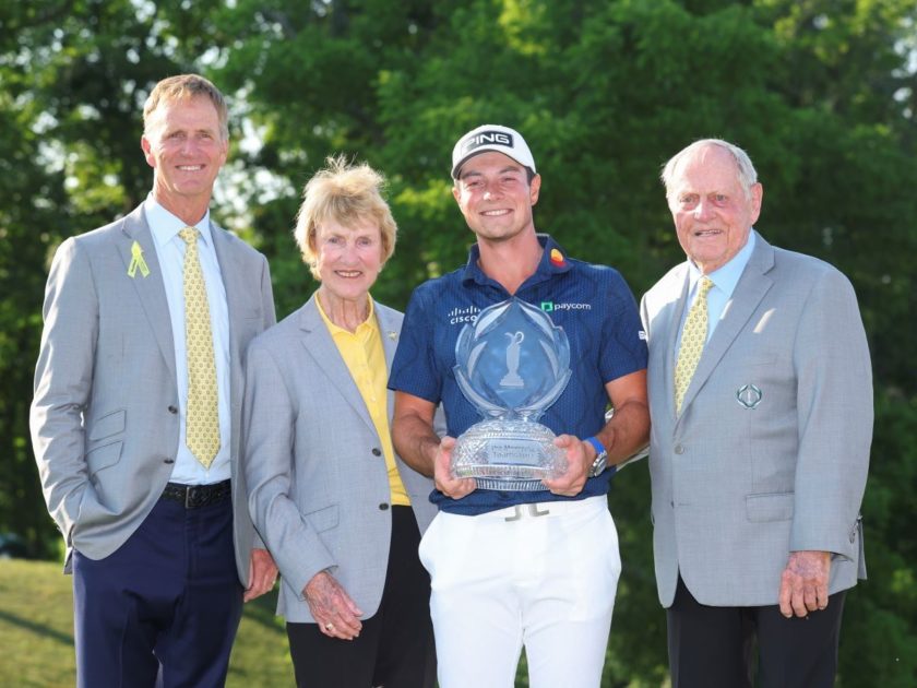 Hovland vince il Memorial Tournament a casa di Nicklaus