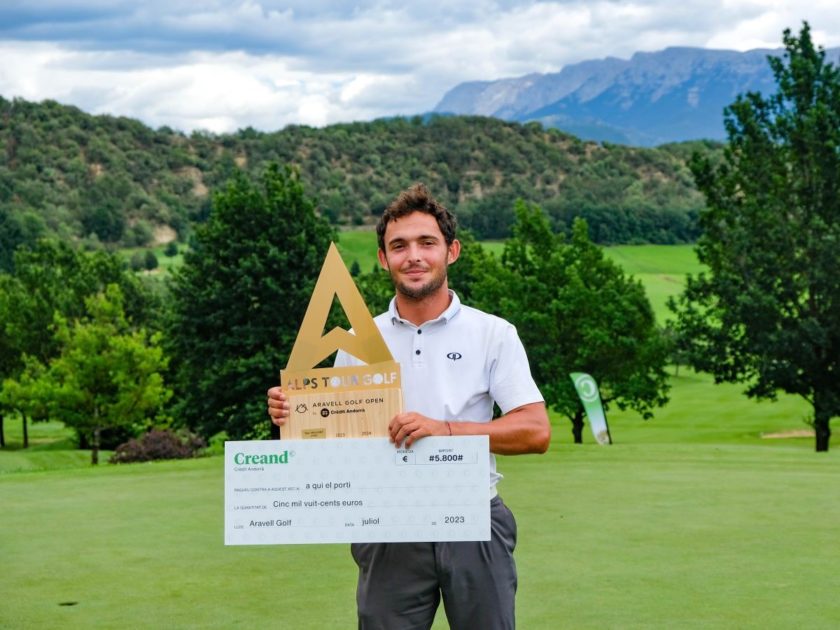 Manfredi Manica conquista il suo primo titolo sull’Alps Tour