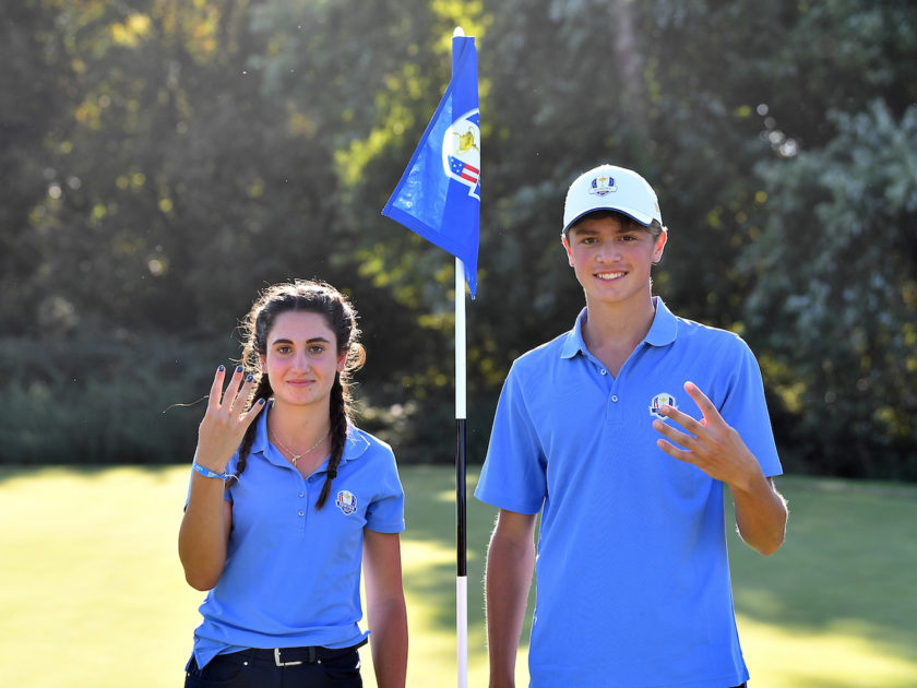 Junior Ryder Cup, l’Europa prende il largo