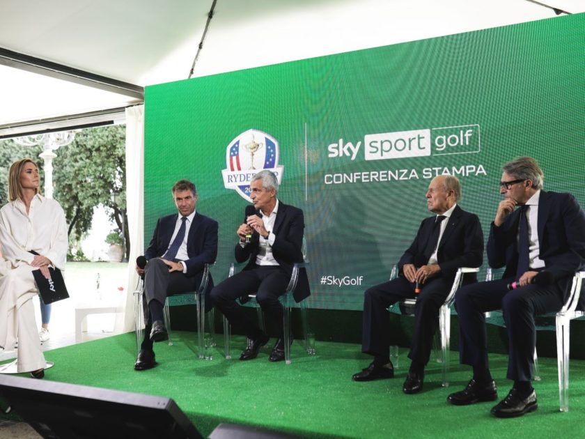 La Ryder Cup in diretta su SKY e in streaming su NOW