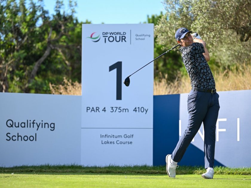 Celli in testa al giro di boa della Qualifying School