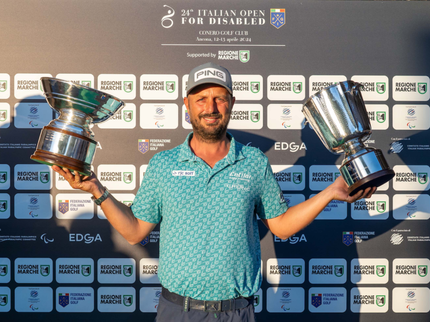 Perrino vince l’Open d’Italia Disabili al Conero