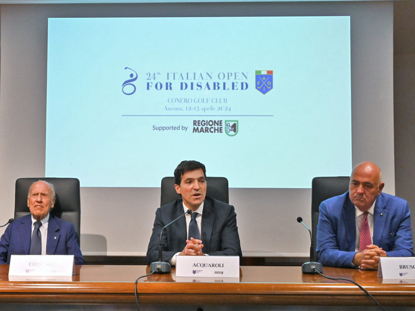 Open d’Italia Disabili: il golf inclusivo al Conero