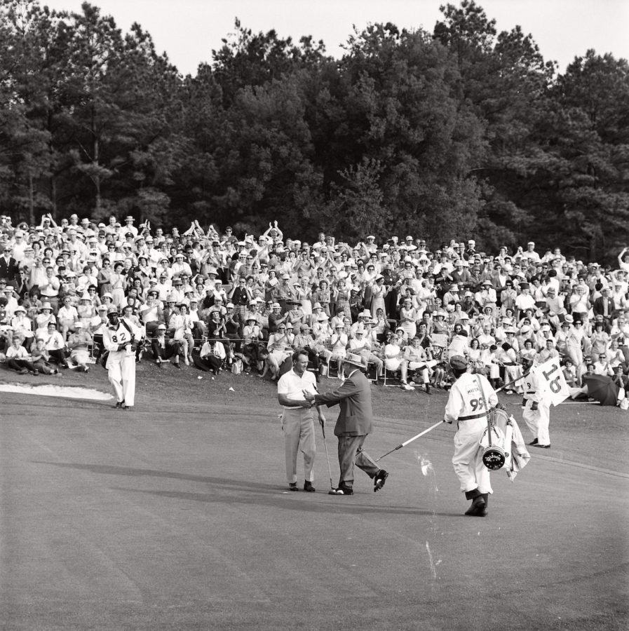 Aprile 1964:  Arnold Palmer trionfa per la quarta e ultima volta in carriera ad Augusta