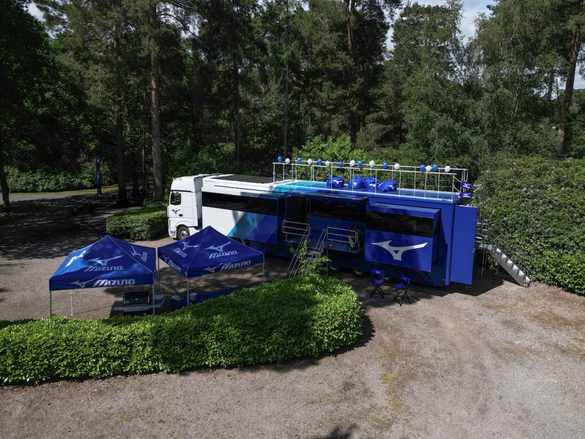 Mizuno svela il nuovissimo DP World Tour Truck