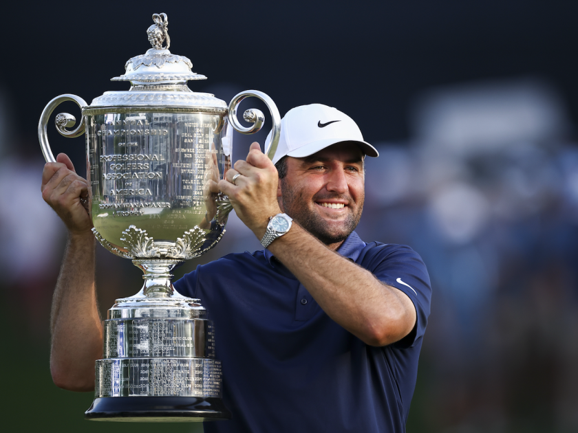 Scheffler trionfa nel PGA Championsip