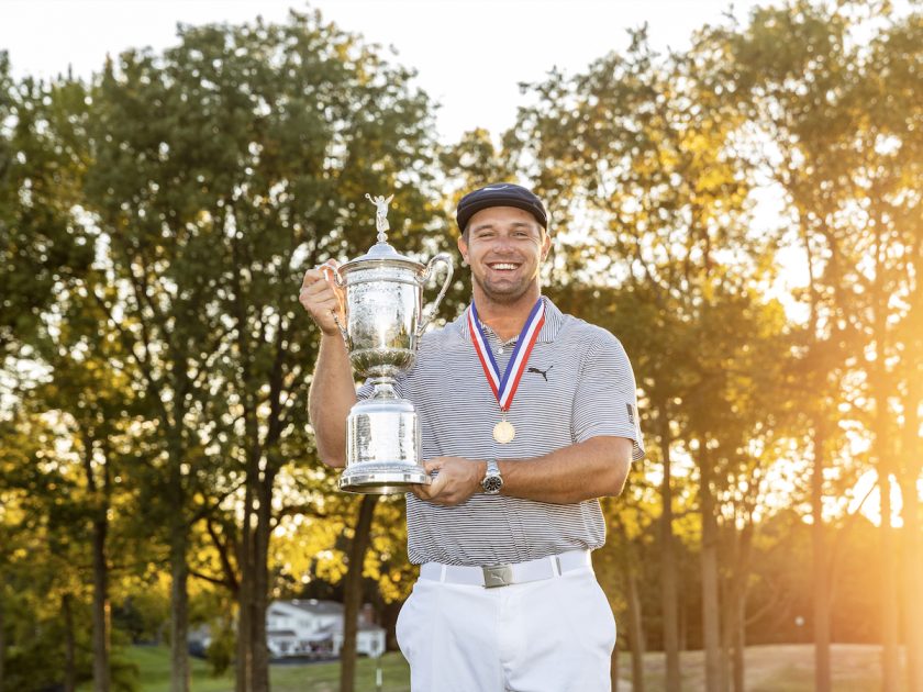 U.S. Open: Bryson DeChambeau cerca il tris