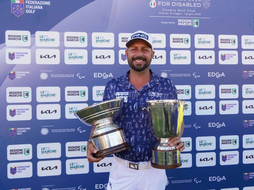 Open d’Italia Disabili: Tommaso Perrino si riconferma campione