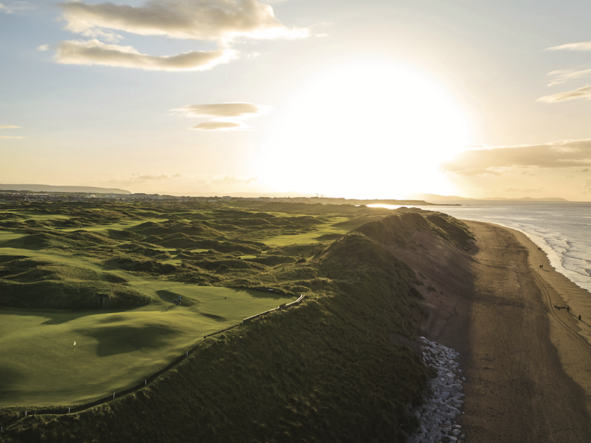 Royal Portrush: 18 buche scolpite nel vento