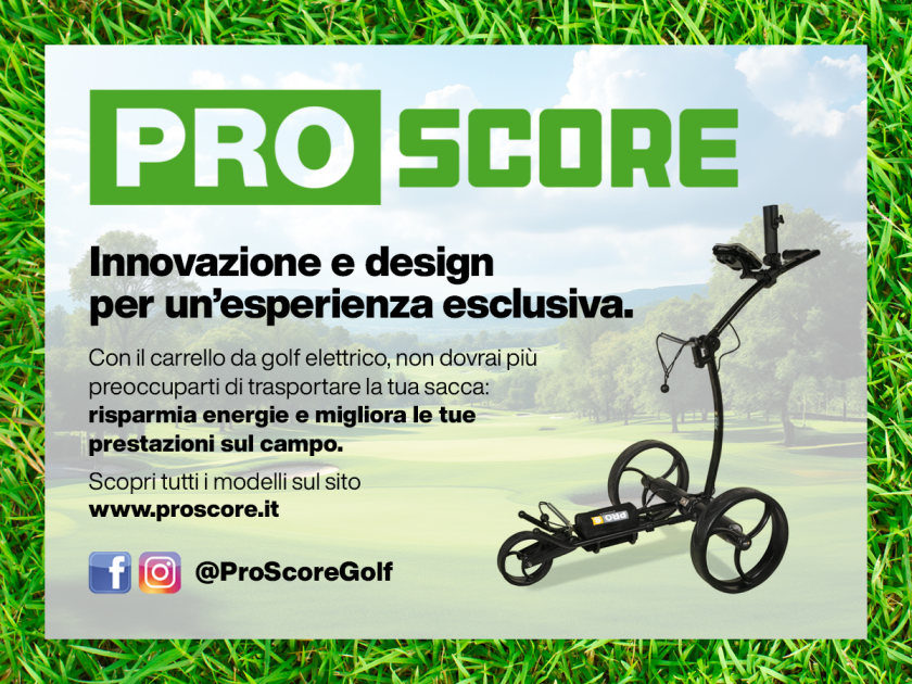 ProScore: il carrello che cambierà il tuo golf