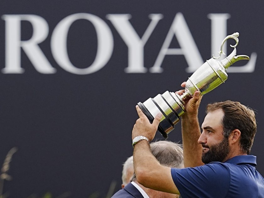 Scheffler show, la Claret Jug è sua